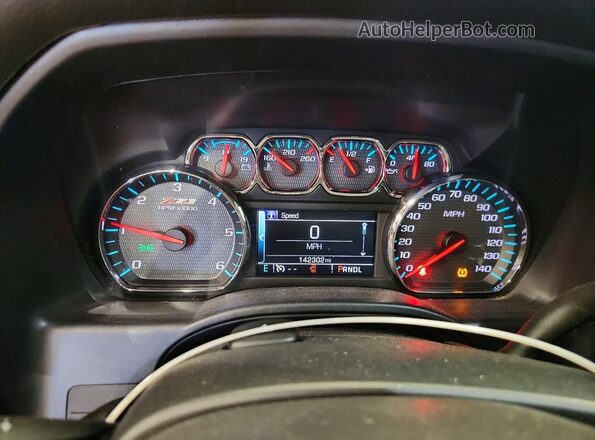 1GCVKREC5HZ106541 2017 CHEVROLET SILVERADO Red 