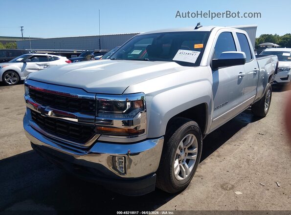 1GCVKREC5HZ217347 2017 CHEVROLET SILVERADO Silver Առջևի ձախ երեք քառորդ տեսարան