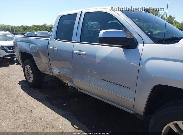 1GCVKREC5HZ217347 2017 CHEVROLET SILVERADO Silver Սալոնի հետևի տեսք