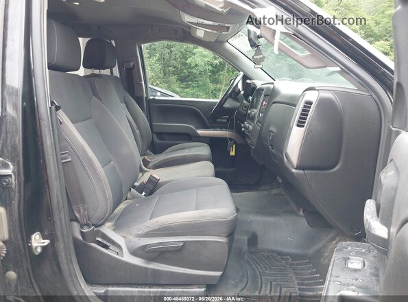 1GCVKREC5HZ322020 2017 CHEVROLET SILVERADO Black Widok wnętrza z przodu