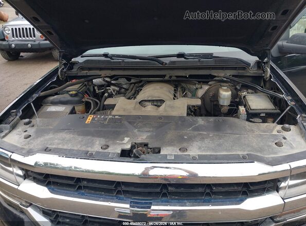 1GCVKREC5HZ322020 2017 CHEVROLET SILVERADO Black Widok z tyłu