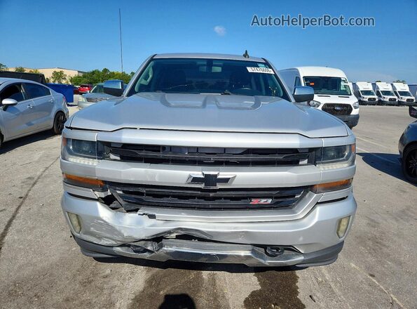 1GCVKREC6HZ108475 2017 CHEVROLET SILVERADO Silver Դիմացի տեսք