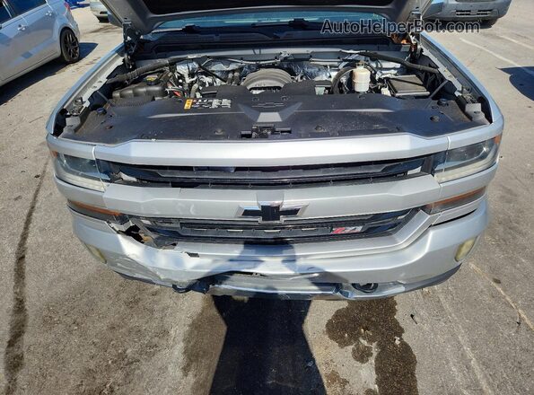 1GCVKREC6HZ108475 2017 CHEVROLET SILVERADO Silver Սալոնի հետևի տեսք
