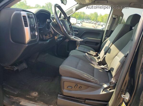 1GCVKREC6HZ117399 2017 CHEVROLET SILVERADO Black Vista interior delantera