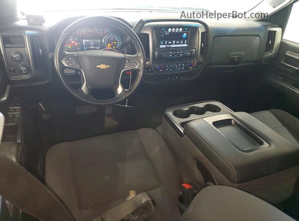 1GCVKREC6JZ195736 2018 CHEVROLET SILVERADO Blue წინა პანელის ხედი