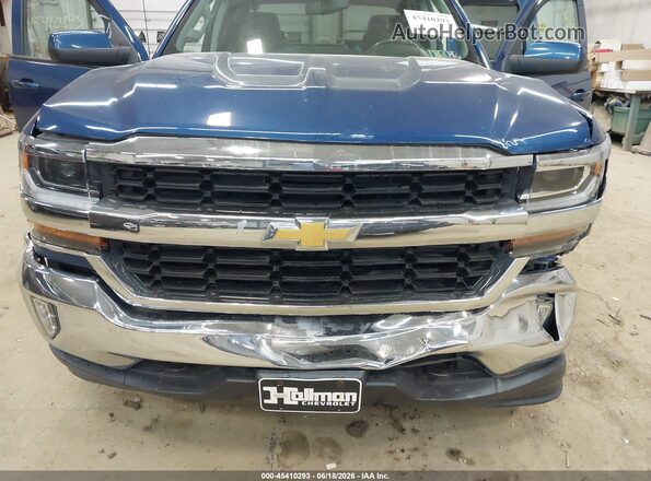 1GCVKREC6JZ240769 2018 CHEVROLET SILVERADO Blue Vista frontal