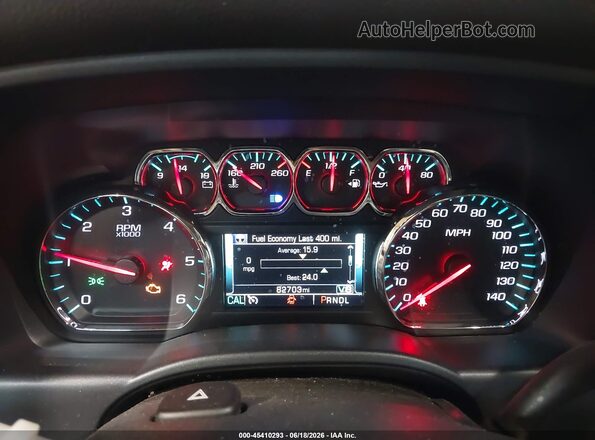 1GCVKREC6JZ240769 2018 CHEVROLET SILVERADO Blue Vista de los asientos traseros