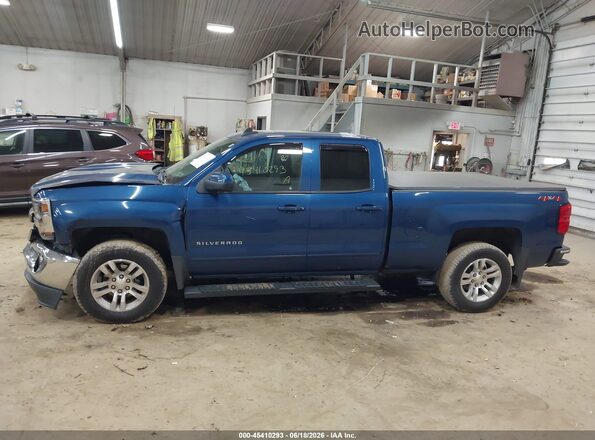 1GCVKREC6JZ240769 2018 CHEVROLET SILVERADO Blue Vista interior de 360 grados