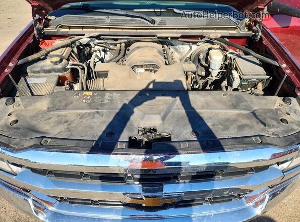 1GCVKREC7GZ382184 2016 CHEVROLET SILVERADO Темно-бордовый 
