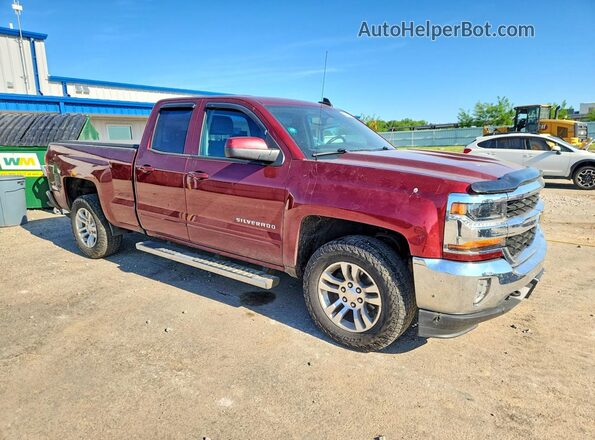 1GCVKREC7GZ382184 2016 CHEVROLET SILVERADO Темно-бордовый 