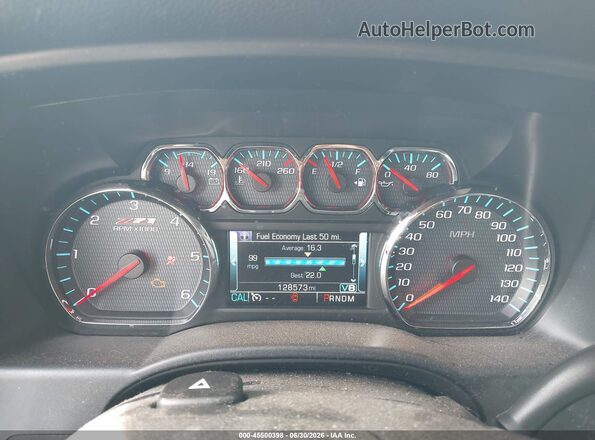 1GCVKREC7GZ403910 2016 CHEVROLET SILVERADO Silver უკანა სავარძლების ხედი