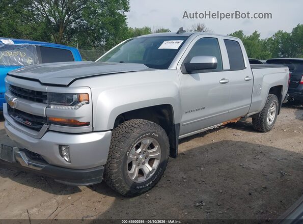 1GCVKREC7GZ403910 2016 CHEVROLET SILVERADO Silver წინა მარცხენა ხედი სამი მეოთხედიდან
