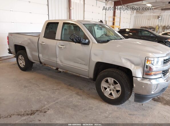 1GCVKREC7GZ413059 2016 CHEVROLET SILVERADO Silver Widok z przodu