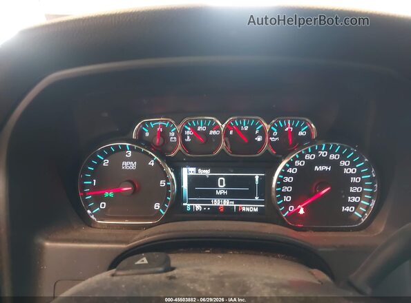 1GCVKREC7GZ413059 2016 CHEVROLET SILVERADO Silver Widok tylnych siedzeń