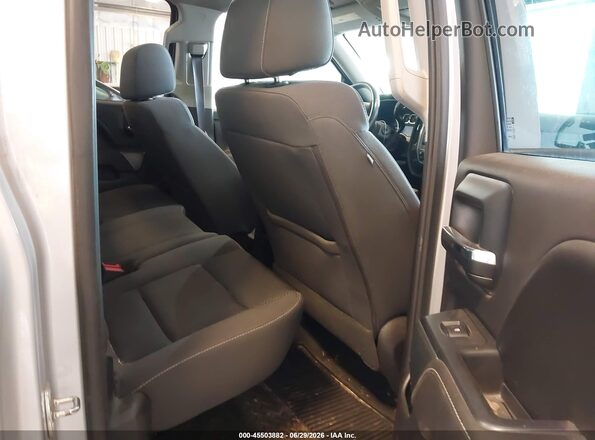1GCVKREC7GZ413059 2016 CHEVROLET SILVERADO Silver Widok naklejki z numerem VIN