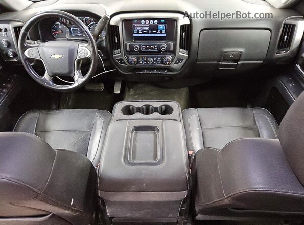 1GCVKREC7HZ218953 2017 CHEVROLET SILVERADO White Dashboard view