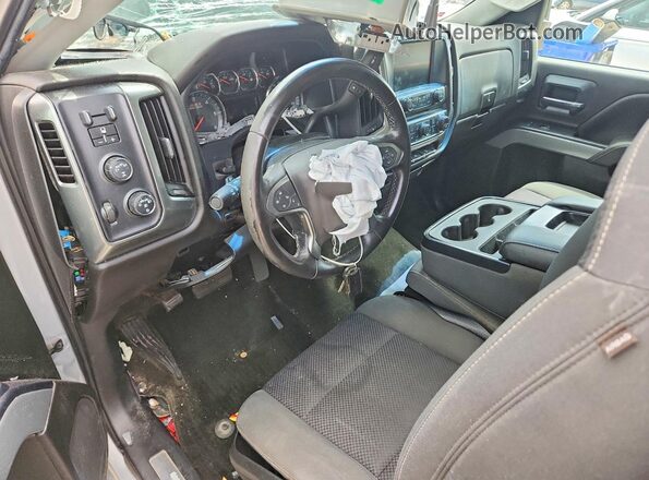 1GCVKREC7JZ207408 2018 CHEVROLET SILVERADO Silver Vista del salpicadero