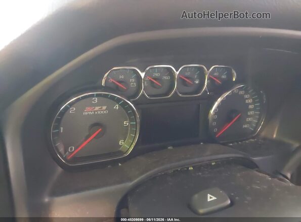 1GCVKREC8GZ127219 2016 CHEVROLET SILVERADO Black უკანა სავარძლების ხედი