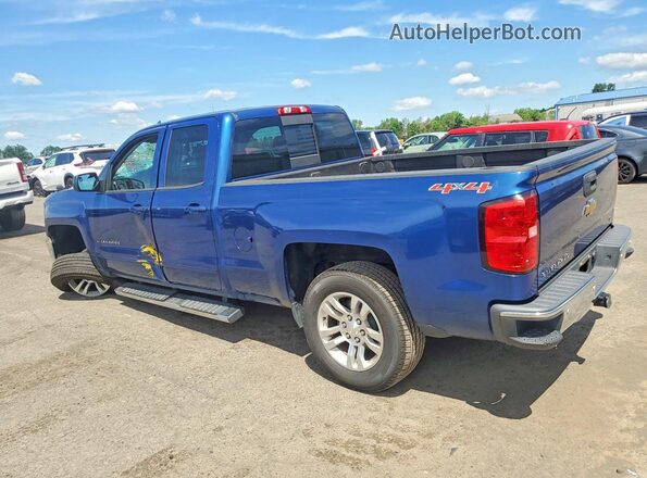1GCVKREC8HZ121275 2017 CHEVROLET SILVERADO Синий Задняя левая четверть