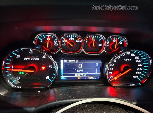 1GCVKREC8JZ189520 2018 CHEVROLET SILVERADO Blue 