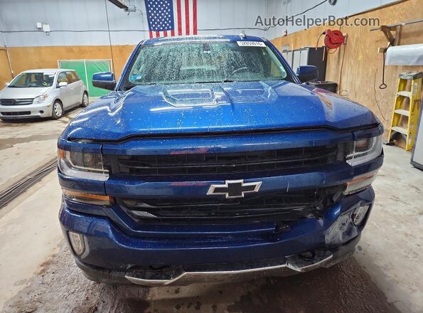 1GCVKREC8JZ189520 2018 CHEVROLET SILVERADO Blue 