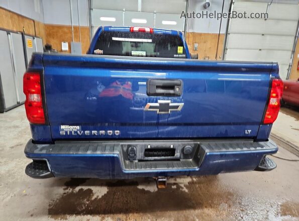 1GCVKREC8JZ189520 2018 CHEVROLET SILVERADO Blue 