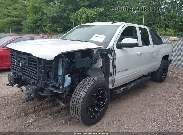 1GCVKREC8JZ206929 2018 CHEVROLET SILVERADO White Przód lewy