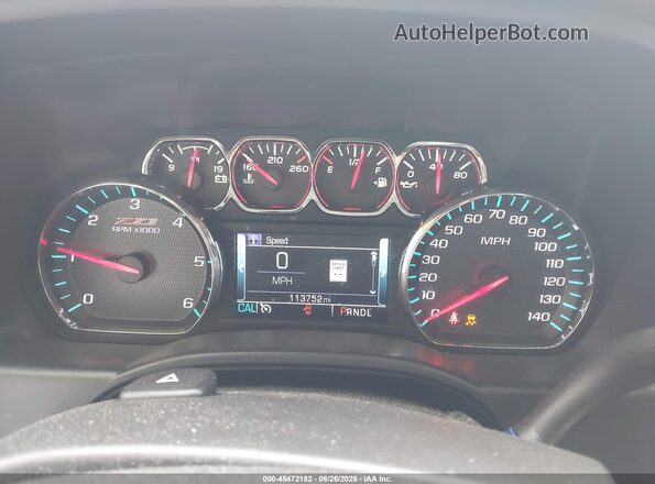 1GCVKREC8JZ206929 2018 CHEVROLET SILVERADO White Widok tylnych siedzeń