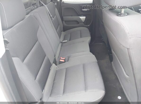 1GCVKREC8JZ206929 2018 CHEVROLET SILVERADO White Widok naklejki z numerem VIN