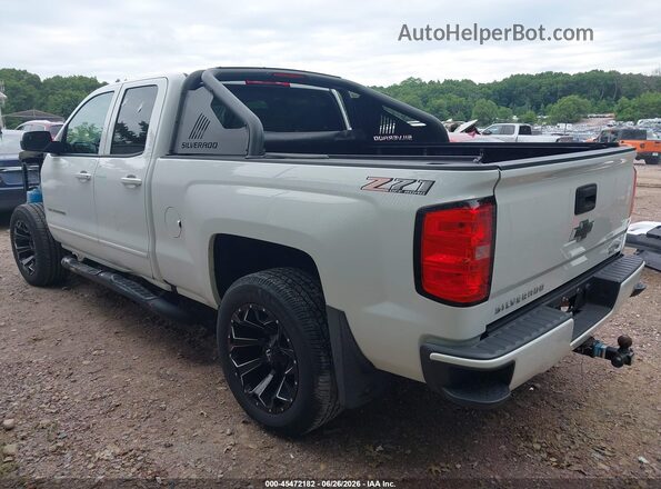 1GCVKREC8JZ206929 2018 CHEVROLET SILVERADO White Tył lewy