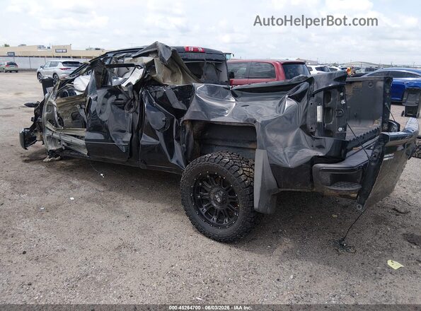 1GCVKREC8JZ244385 2018 CHEVROLET SILVERADO Черный Задняя левая четверть