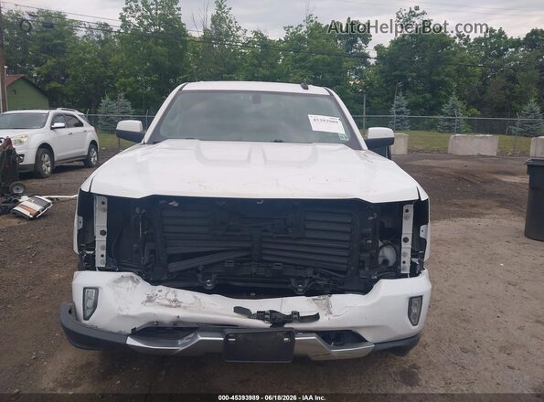 1GCVKREC9JZ382288 2018 CHEVROLET SILVERADO White Вид щитка приладів
