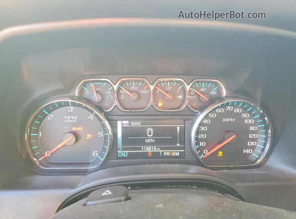 1GCVKRECXGZ250147 2016 CHEVROLET SILVERADO Silver 