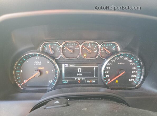 1GCVKRECXGZ250147 2016 CHEVROLET SILVERADO Silver 