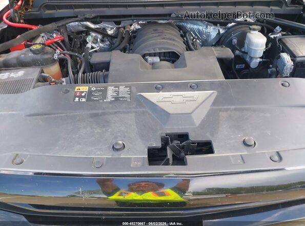1GCVKRECXGZ384866 2016 CHEVROLET SILVERADO Black Вид ззаду