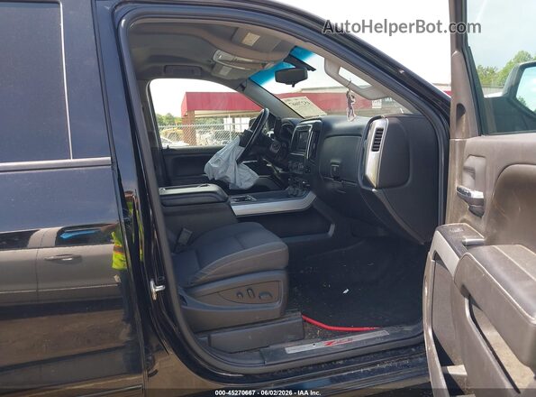 1GCVKRECXGZ384866 2016 CHEVROLET SILVERADO Black Вид салону спереду