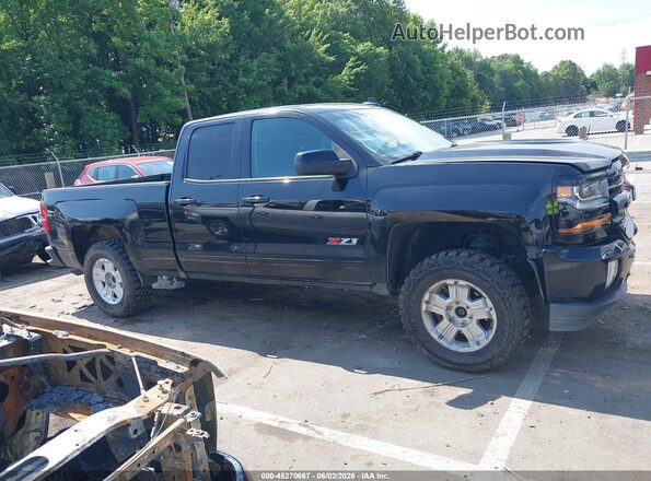 1GCVKRECXGZ384866 2016 CHEVROLET SILVERADO Black Вид задньої частини салону