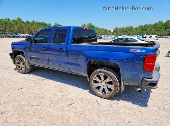 1GCVKRECXHZ120967 2017 CHEVROLET SILVERADO Blue უკანა მარცხენა