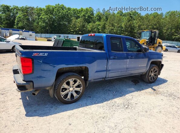 1GCVKRECXHZ120967 2017 CHEVROLET SILVERADO Blue უკანა მარჯვენა