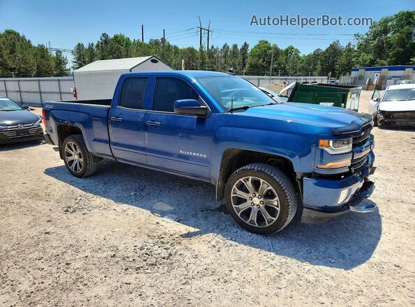 1GCVKRECXHZ120967 2017 CHEVROLET SILVERADO Blue წინა მარჯვენა