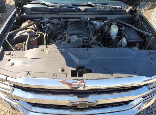 1GCVKRECXHZ209602 2017 CHEVROLET SILVERADO Gray Սալոնի հետևի տեսք
