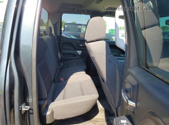 1GCVKRECXHZ209602 2017 CHEVROLET SILVERADO Gray Հետևի նստատեղերի տեսք
