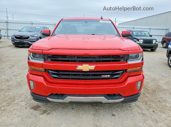 1GCVKRECXHZ333353 2017 CHEVROLET SILVERADO Red წინა ხედი