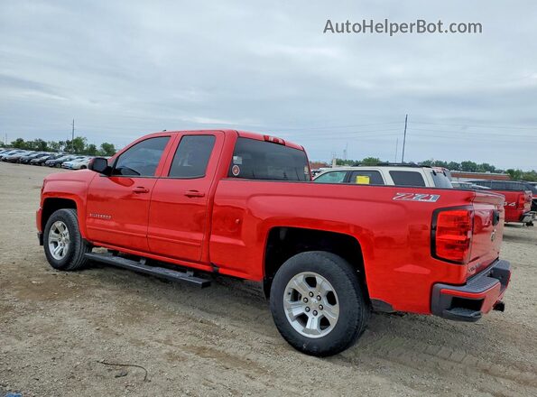 1GCVKRECXHZ333353 2017 CHEVROLET SILVERADO Red უკანა მარცხენა