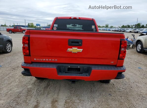 1GCVKRECXHZ333353 2017 CHEVROLET SILVERADO Red უკანა ხედი