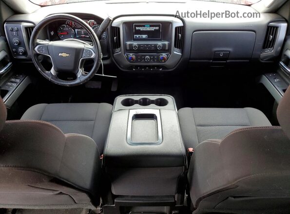 1GCVKRECXHZ333353 2017 CHEVROLET SILVERADO Red წინა პანელის ხედი