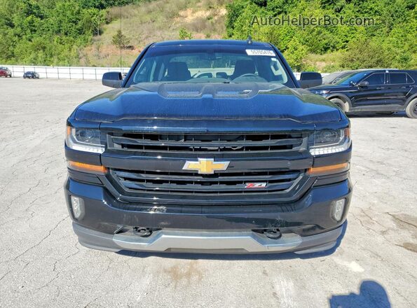 1GCVKRECXHZ400307 2017 CHEVROLET SILVERADO Black წინა ხედი
