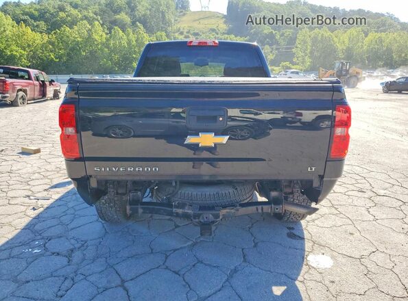 1GCVKRECXHZ400307 2017 CHEVROLET SILVERADO Black უკანა ხედი