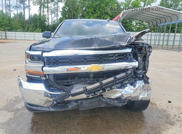 1GCVKRECXJZ335867 2018 CHEVROLET SILVERADO Черный Вид спереди