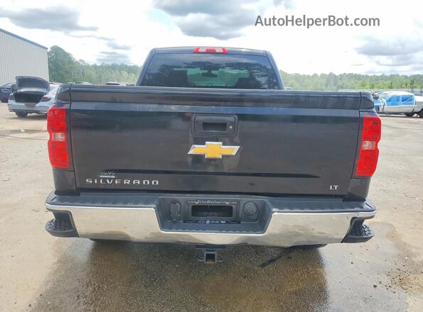 1GCVKRECXJZ335867 2018 CHEVROLET SILVERADO Черный Вид сзади